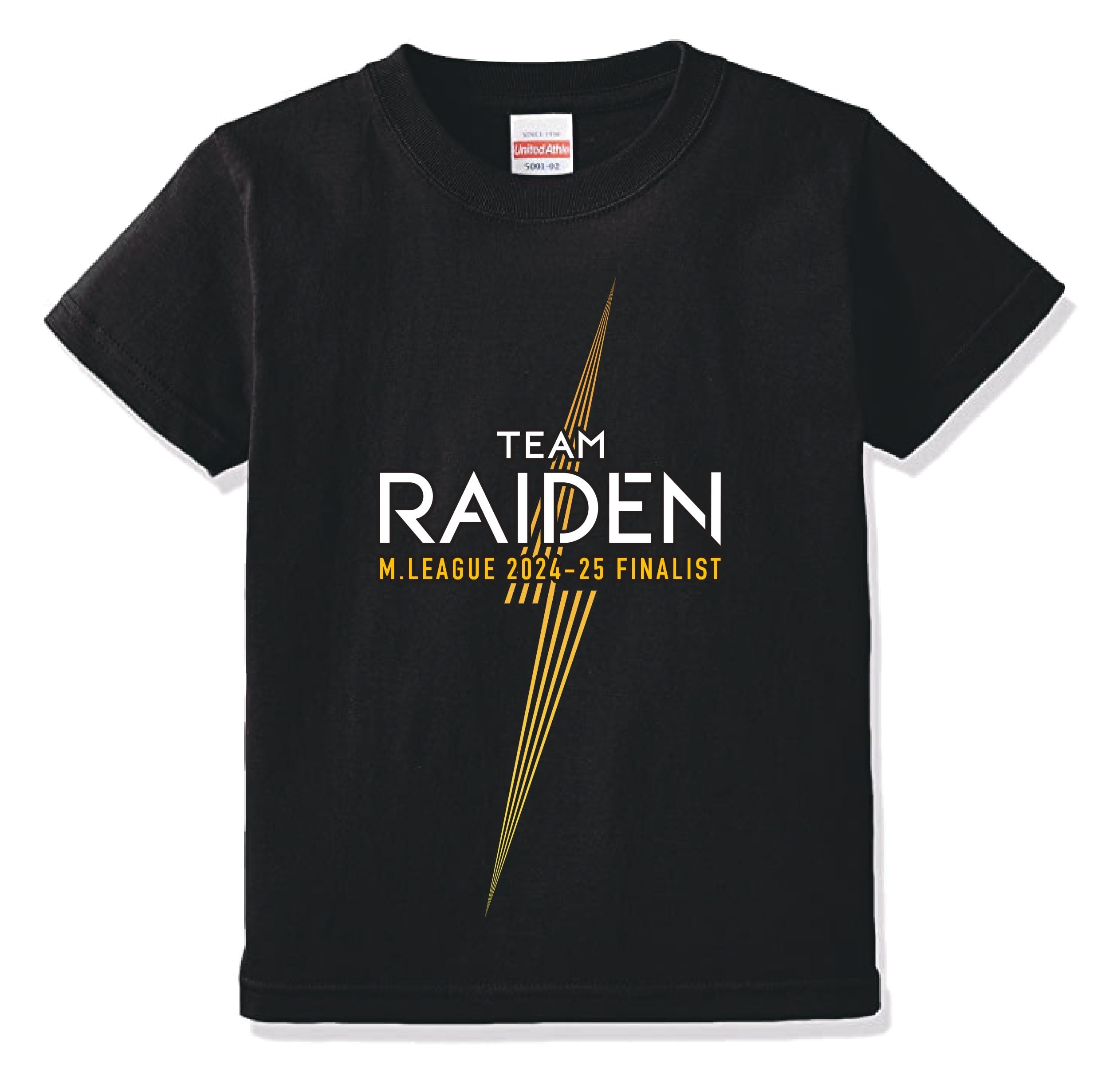 Amazon.co.jp: [公式] Mリーグ TEAM雷電 ファイナル進出記念Tシャツ